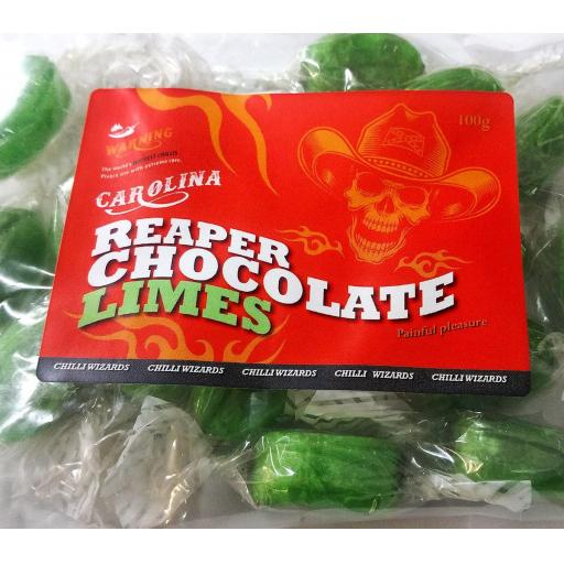 Carolina Reaper Chilli Chocolate Limes